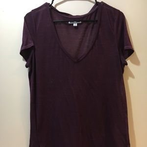 American Eagle Sheer Tee (Basic) • L